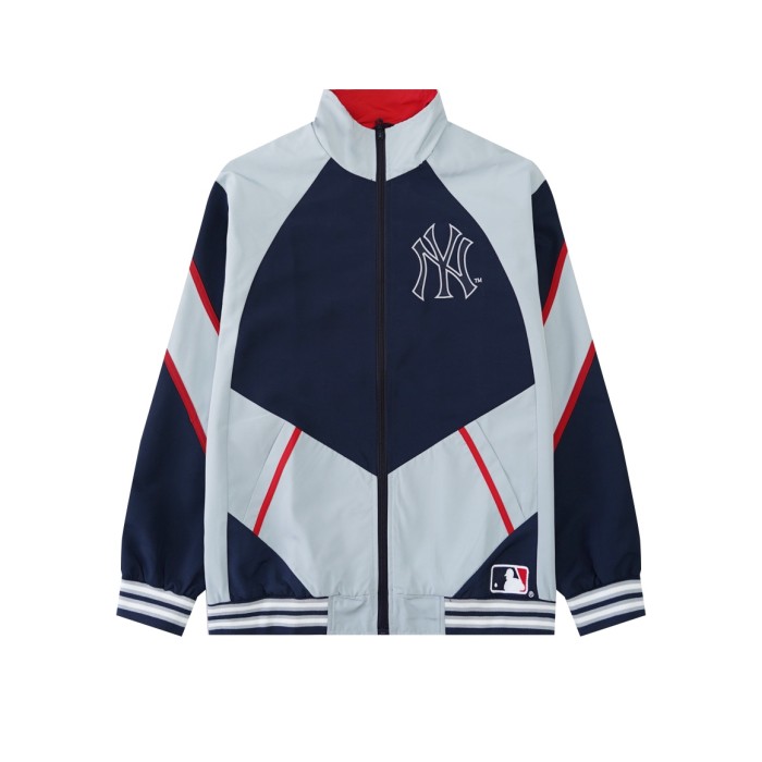 超話題! シュプリーム n級品 MLB連名Supremeカラージャケット2色