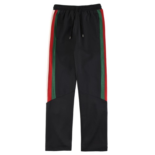 ★超人気 グッチn級品 の3色ストライプのプレッシャパンツ