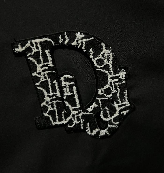 超話題! ディオール スーパーコピー 刺繍アルファベット勲章キルティング高品質長袖シャツ