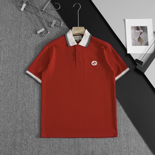 高品質 グッチ n級品 2024新作バックルダブルGコットンポロシャツTシャツ3色
