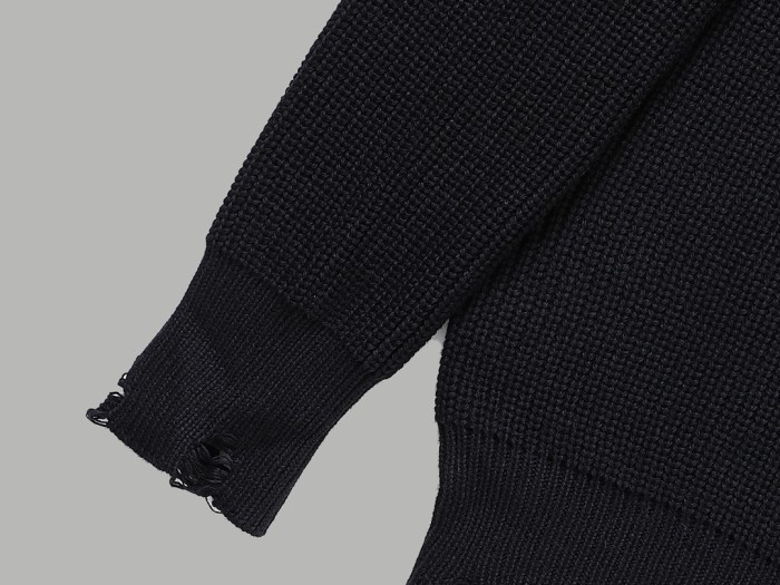 追跡付 グッチ n級品 連名Balenciaga旧破壊カスタムウールセーター