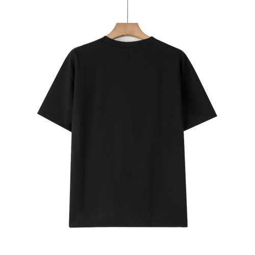 大人気 グッチ スーパーコピー GUCCI24春先の新作Tシャツピンクのアルファベット刺繍ロゴ柄半袖Ｔシャツ