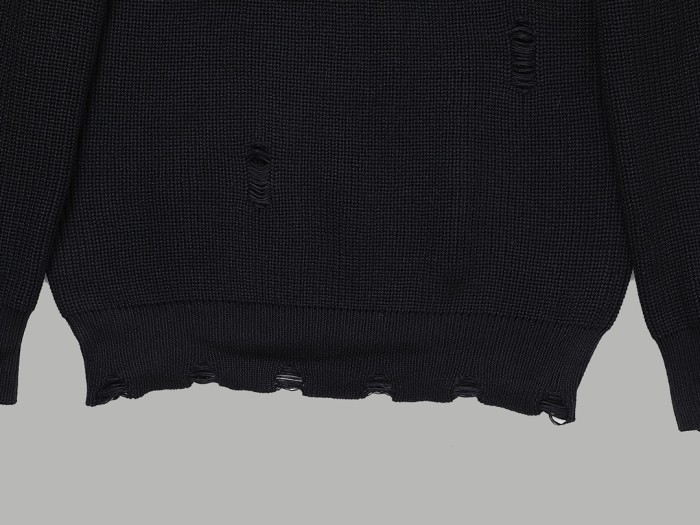 追跡付 グッチ n級品 連名Balenciaga旧破壊カスタムウールセーター