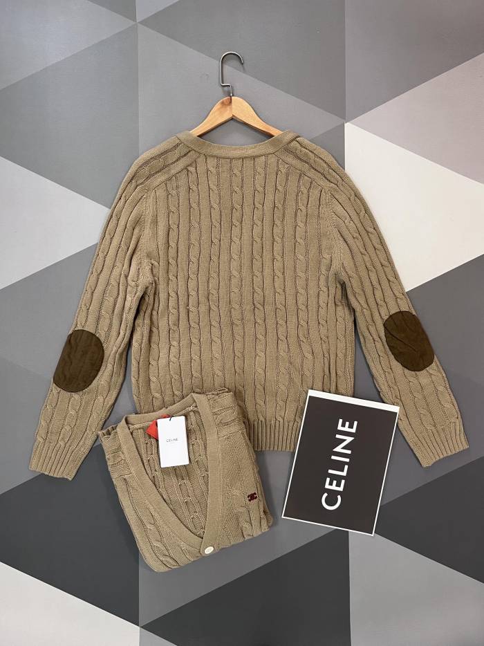 使い勝手良し セリーヌ n級品 カシミヤニットカーディガンコートは