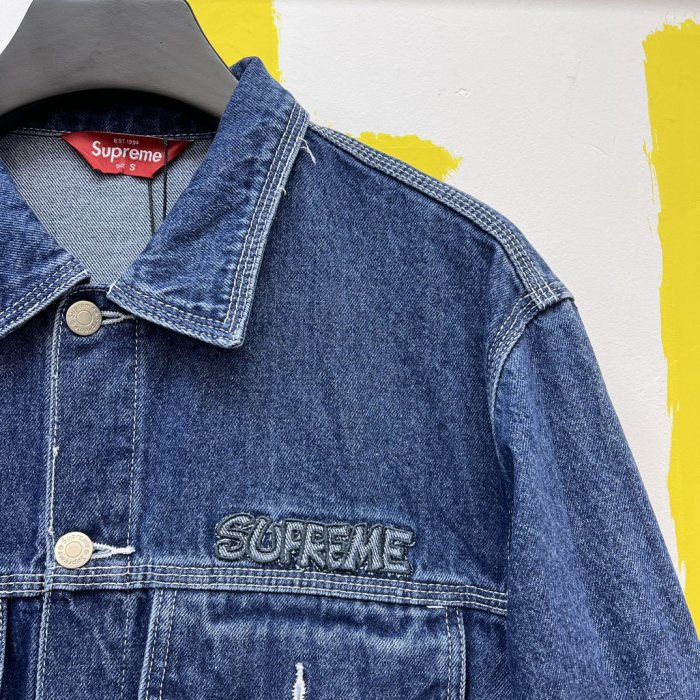 使い勝手良し シュプリーム 偽物通販 Supreme 24FWエルフメリーデニムジャケット
