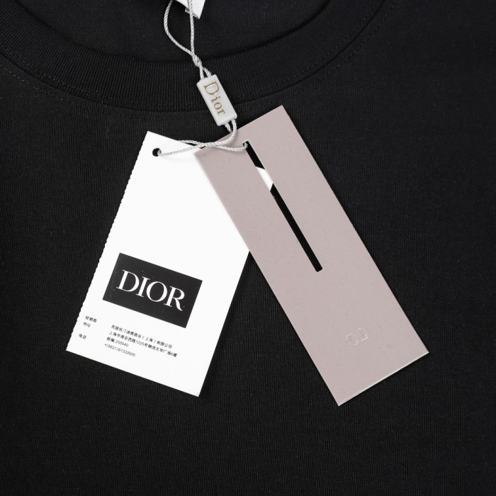 追跡付 ディオール 激安偽物 24 ssコーナー同丸首半袖Tシャツ