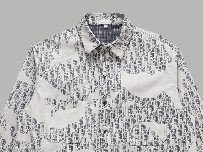 日本未入荷 ディオール n級品 Dior Oblique kasuriデニムジャケット