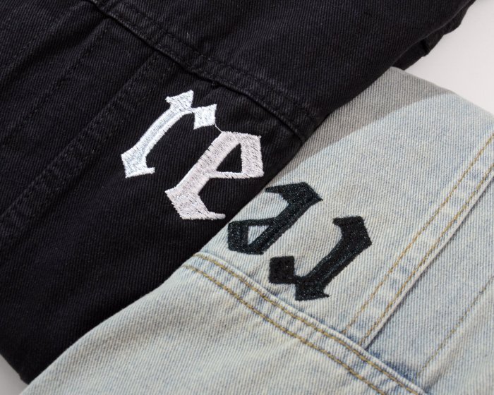 大人気 クロムハーツ 激安通販 十字架サンスクリット刺繍水洗したオールドデニムジャケット2色