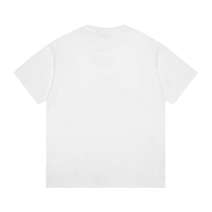 新作 ディオール 偽物通販 アルファベット手描きプリントTシャツ