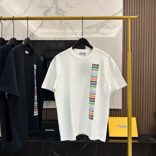 使い勝手良し ディオール 激安通販 DIOR 2024春夏新作発泡プリントロゴ半袖Tシャツ2色