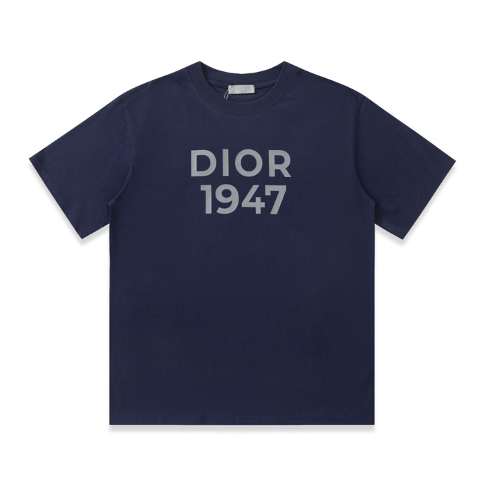 使い勝手良し ディオール 偽物通販 24 ss最新龍年シリーズ1947柄半袖Tシャツ