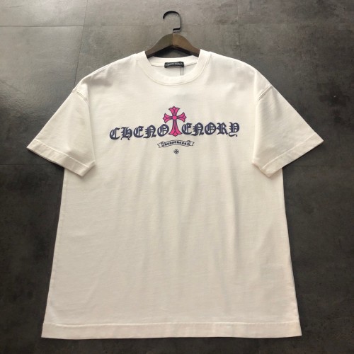 累積売上総額第１位！クロムハーツ n級品 2024新作羽付き蛍光半袖Tシャツ