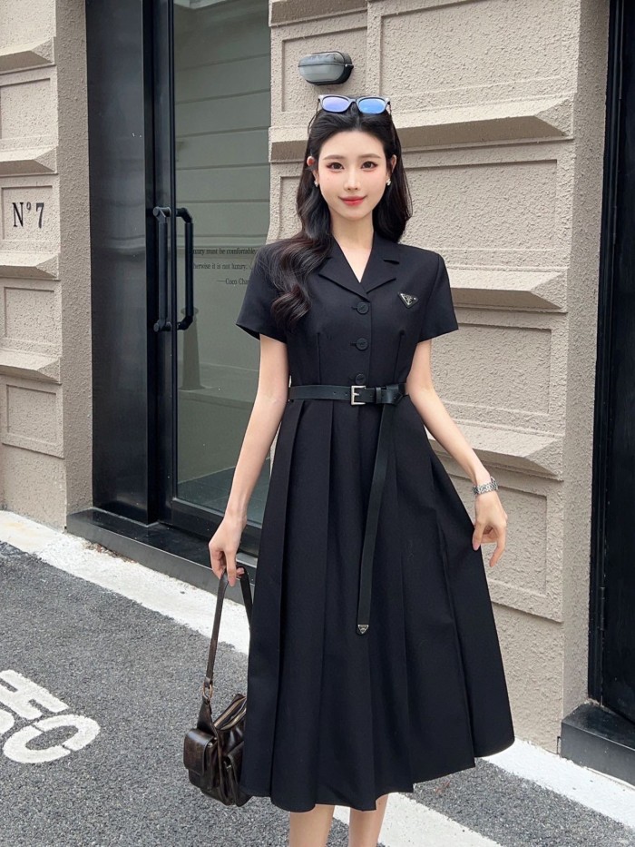 ★超人気 プラダ n級品 24 ss新作ウエストワンピース