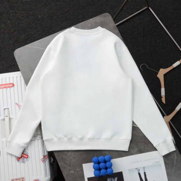 高品質 プラダ n級品 新重工刺繍アルファベットマーカー式丸首衛衣
