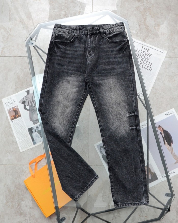 【限定】プラダ コピーおすすめ の新定番重工業圧印水洗刺繍カジュアルジーンズ