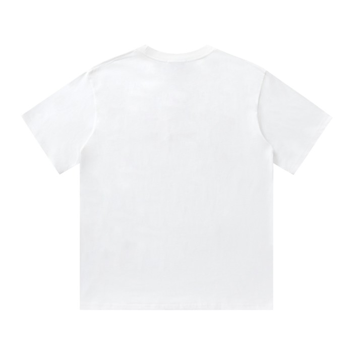 使い勝手良し プラダ コピーおすすめ 24 ss新作ネックプリントイニシャルロゴ半袖Tシャツ