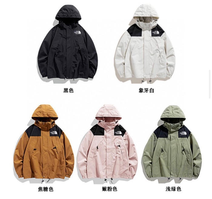 大人気 ザノースフェイス コピー 連帽ジョイントパンチコート、アウトドアの定番コート5色