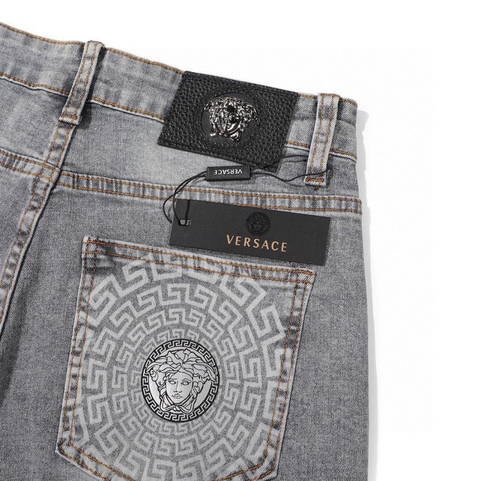 追跡付 ヴェルサーチ 激安通販 Versace2024新作 パーマジーンズ