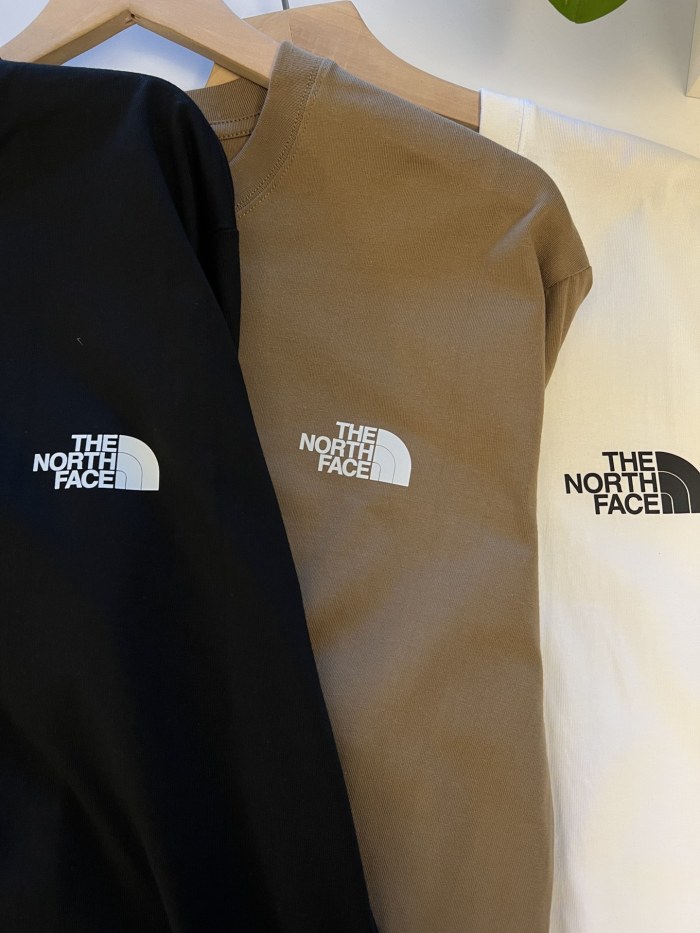 ★超人気 ザノースフェイス コピー TheNorthFace小標識ロゴカップルTシャツ3色