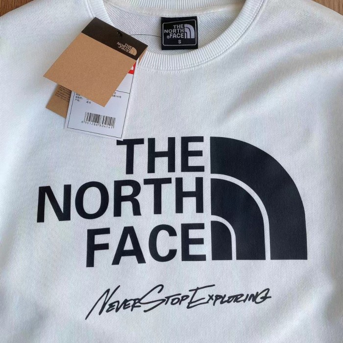 【限定】ザノースフェイス 激安偽物 TheNorthFace丸首麻綿100%綿大モーグル長袖衛衣秋冬2色