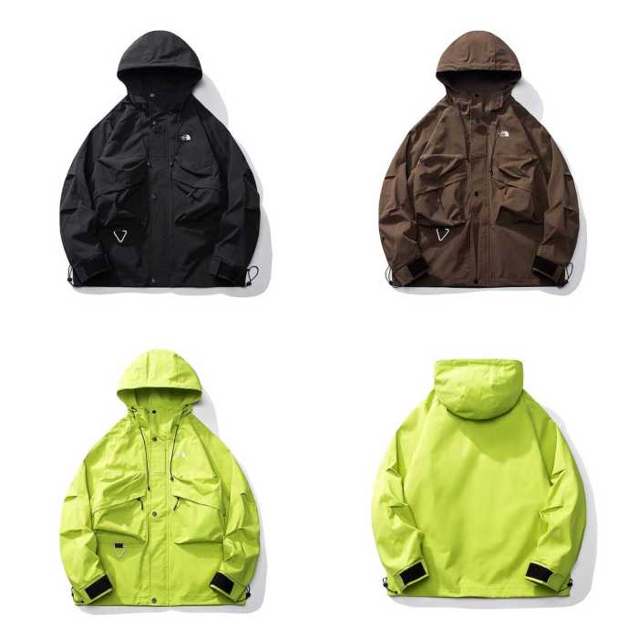 日本未入荷 ザノースフェイス 激安偽物 The North faceの春秋高品質山系重工カップルタイプの工装連帽コート3色