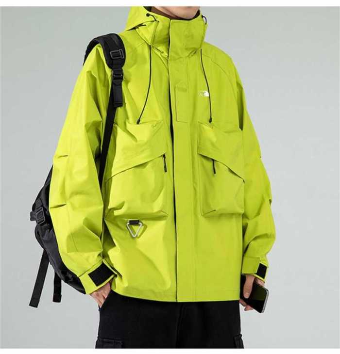日本未入荷 ザノースフェイス 激安偽物 The North faceの春秋高品質山系重工カップルタイプの工装連帽コート3色