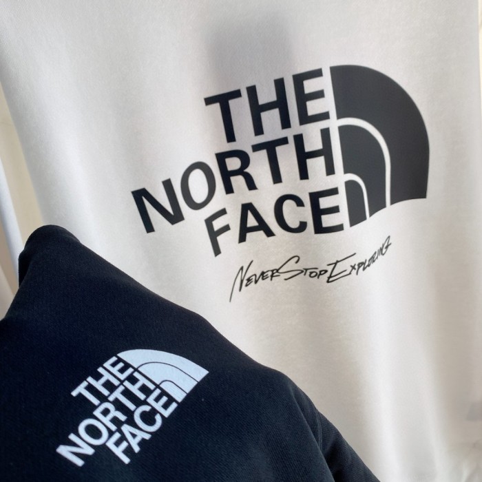 【限定】ザノースフェイス 激安偽物 TheNorthFace丸首麻綿100%綿大モーグル長袖衛衣秋冬2色