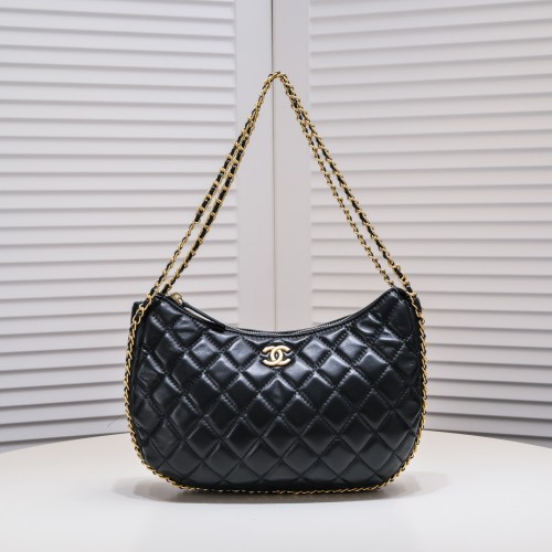 追跡付 シャネルn級品 Chanel 月牙バッグ Hobo手首バッグ