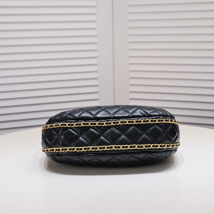 追跡付 シャネルn級品 Chanel 月牙バッグ Hobo手首バッグ