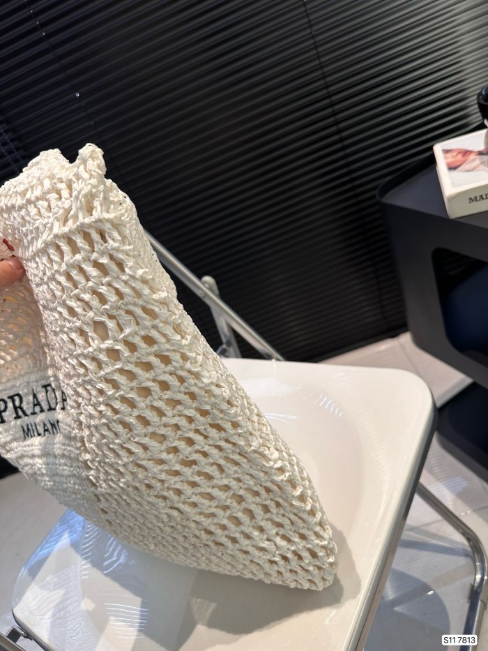 ★超人気 プラダ n級品 PRADA 編み 春夏の新しいトートバッグ