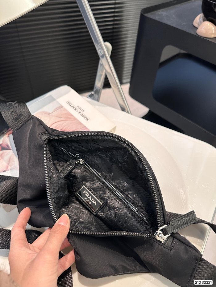 超話題! プラダ 激安通販 PRADA ナイロンウエストバッグ胸バッグ