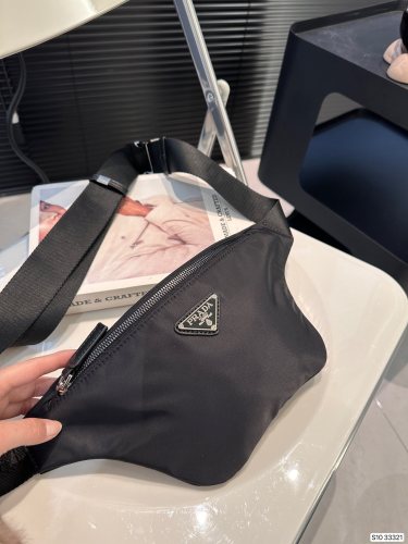 超話題! プラダ 激安通販 PRADA ナイロンウエストバッグ胸バッグ