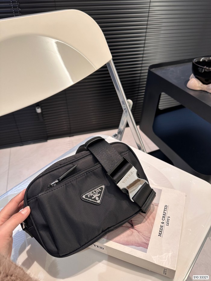 一目惚れ♪ プラダ コピーおすすめ PRADA ナイロンウエストバッグ胸バッグ