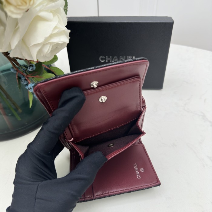 稀少 シャネル n級品 短財布