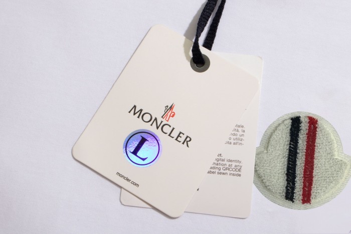 【限定】 モンクレール コピーおすすめ 輸入刺繍ラベルカスタム染色と2024新しいラウンドネック半袖