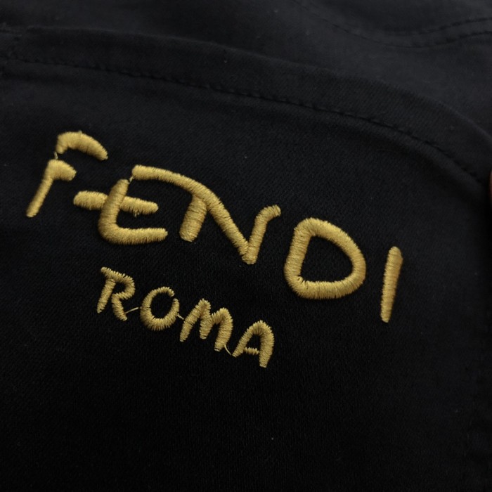 【話題商品！】フェンディ激安偽物 2024ss春夏新作レターパッチ刺繍クラシックスモールストレートジーンズ