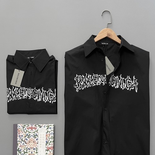 日本未入荷 バレンシアガ コピー 梵字シャツ