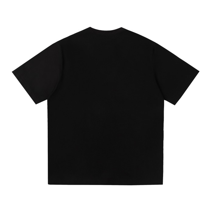 日本未入荷 バーバリー コピー スクエアロゴグラフィックコットンTシャツプリント半袖Tシャツ