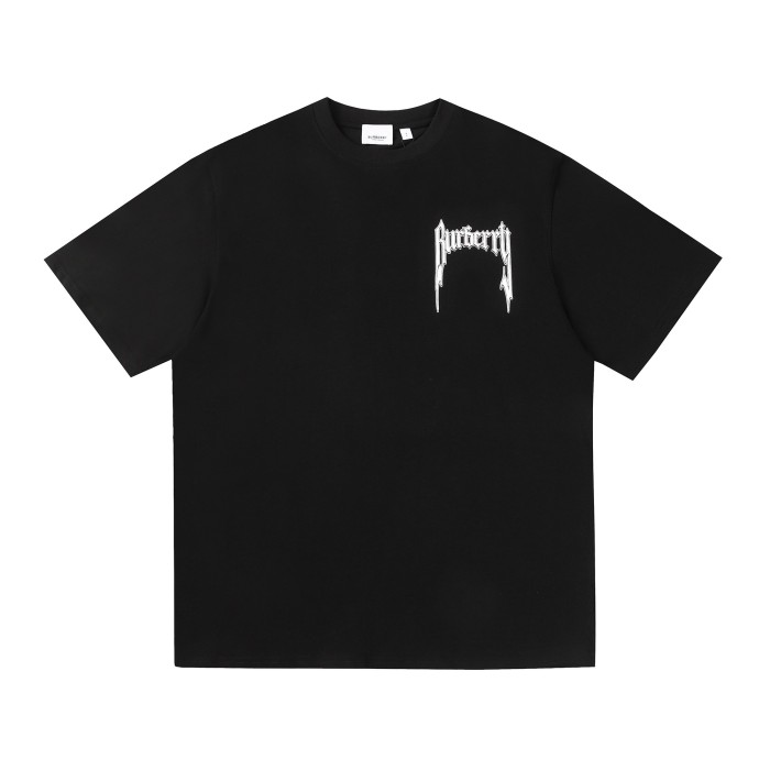 新作 バーバリー 激安偽物 ライトニングプリントアルファベットシリーズ半袖Tシャツ
