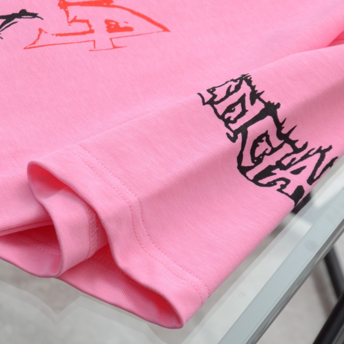 新作 バレンシアガ 激安通販 ロゴプリント 半袖Tシャツ