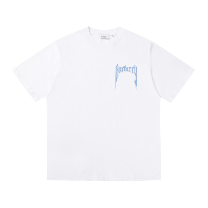 超奇跡の入荷☆ バーバリー コピーおすすめ ライトニングプリントアルファベットシリーズ半袖Tシャツ