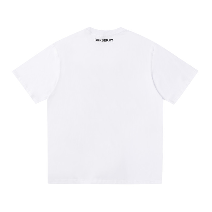 累積売上総額第１位！ バーバリー 激安通販 刺繍コットン半袖Tシャツ