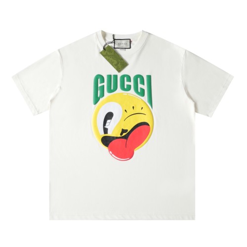 新作 グッチ コピーおすすめ 24 SS新作笑顔半袖Tシャツ