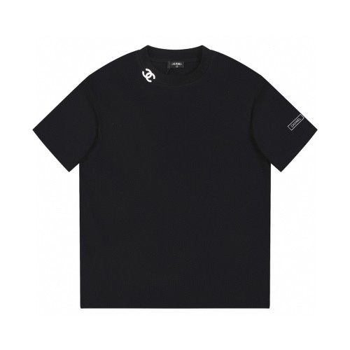 高品質 シャネル 激安偽物 2024 SS春夏新作小香風プリント半袖Tシャツ