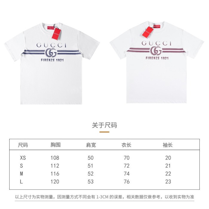 日本未入荷 グッチスーパーコピー グラデーションロゴアルファベットプリント半袖Tシャツ