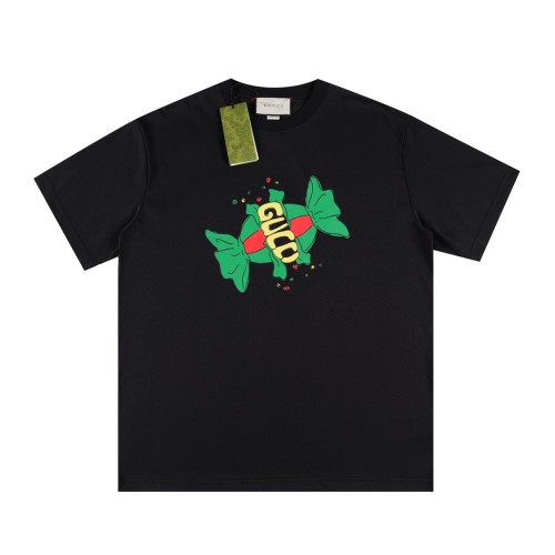 入手困難 グッチ n級品 24 SS新作キャンディプリント半袖Tシャツ