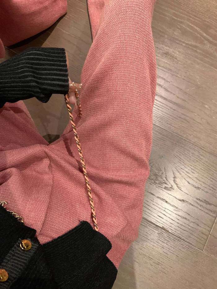 【話題商品！】シャネル 激安通販 春夏フラワーツイードワイドパンツロングパンツにウエストチェーン