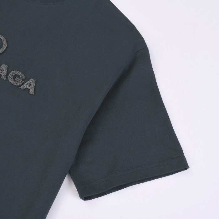 日本未入荷 グッチ コピーおすすめ ダブルGアルファベット歯ブラシ刺繍半袖Tシャツ