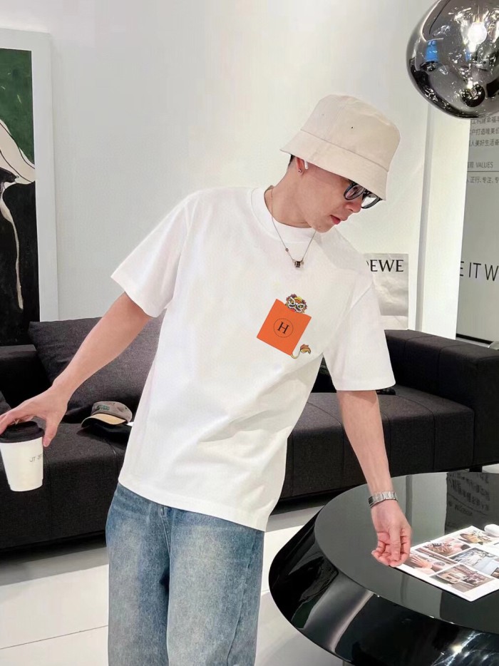 【限定】 エルメス コピーおすすめ シンプルなオールインワン半袖Tシャツ