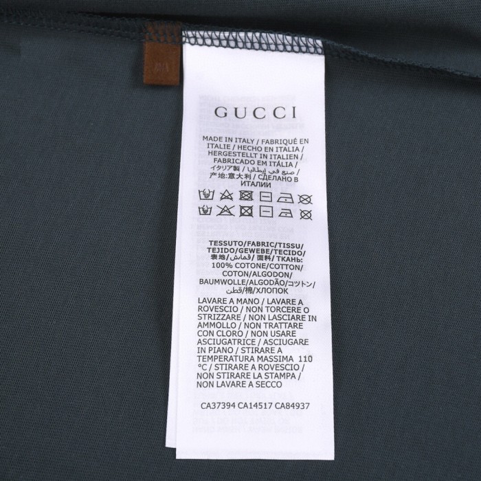 日本未入荷 グッチ コピーおすすめ ダブルGアルファベット歯ブラシ刺繍半袖Tシャツ